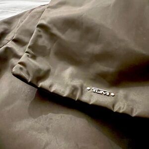 2 pc Tumi brown lightweight backpack